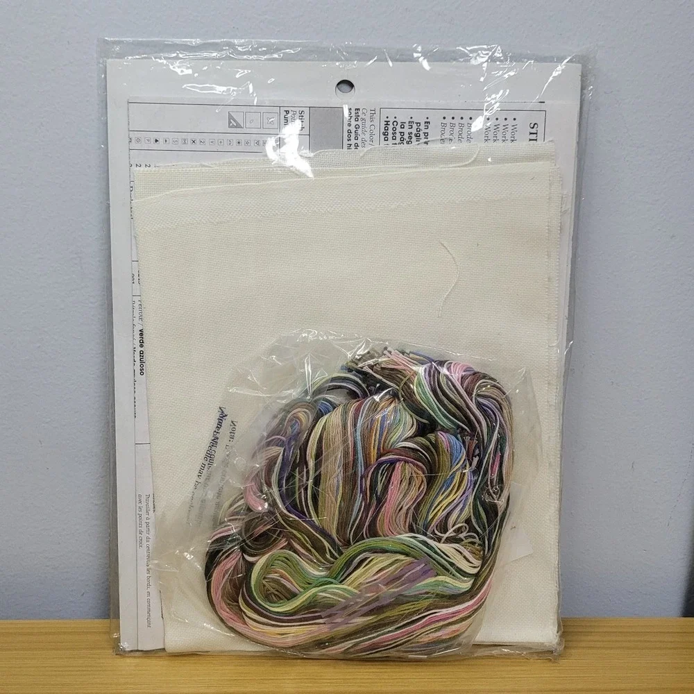 Plaid Bucilla Counted Cross Stitch Guardian Dragon 43586 New Sealed Castle
